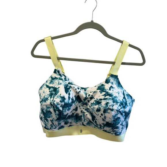 ThirdLove Womens Adjustable Sports Bra Strap Full Coverage Splash Yellow 40F NWT - Picture 1 of 7
